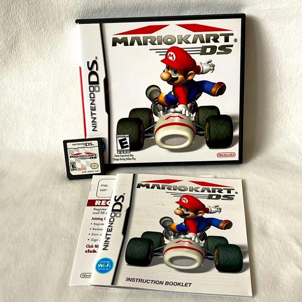 Mario Kart DS ( Nintendo DS, 2005) - CIB Complete with Manual Authentic